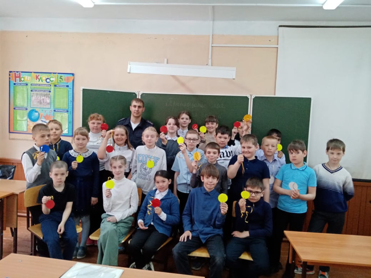 Встреча с сотрудником ГИБДД.